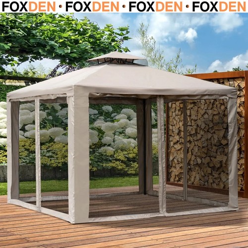 Metal garden gazebo outdoor - garden,