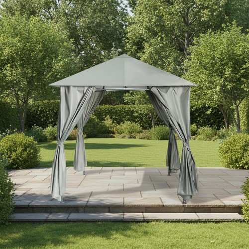 Ohs metal garden gazebo - gazebo, with