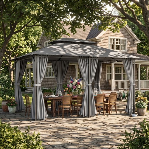 Garden gazebo party tent - gazebo,