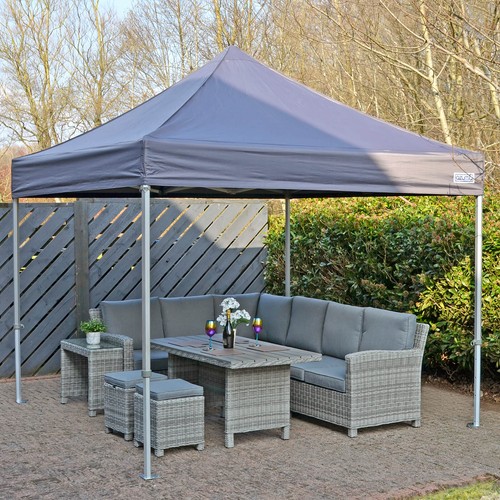 Azuma 3x3m grey - 3x3m, gazebo
