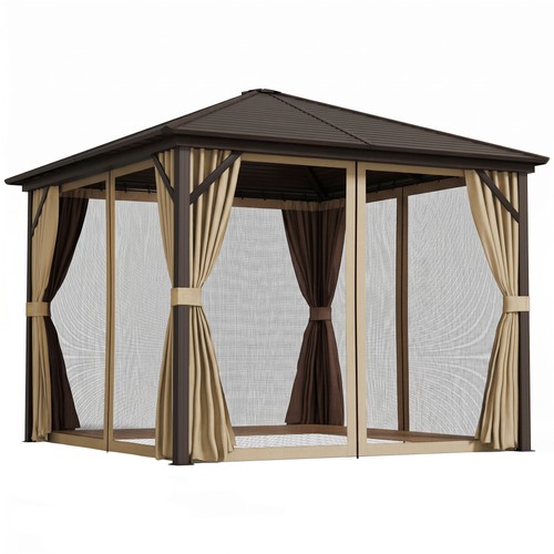 Outsunny 3x3 hardtop - hardtop, gazebo