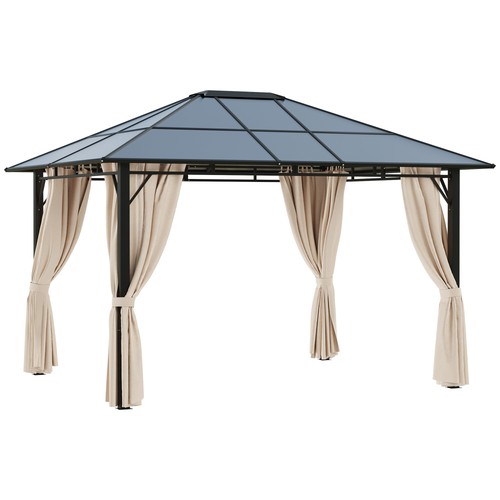 Outsunny 6x3 hardtop - outsunny, 3.6x3(m)