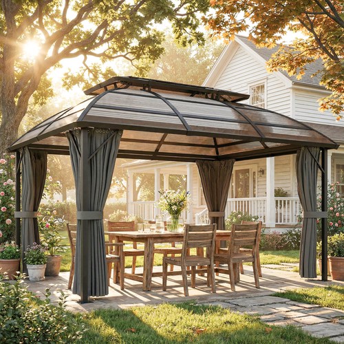 Polycarbonate gazebo - 4,